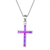 Chaînes 2023 Collier Polyvalent Croix Pendentif Femme Cadeau Bijoux En Gros