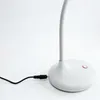 Настольные лампы USB перезаряжаемая светодиодная настольная лампа с регулируемой яркостью теплого белого освещения 5 В постоянного тока для чтения с силиконовым шлангом