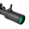 Tattico 1-5X24 IR Rosso Verde Illuminato Mirino Fucile Grandangolo Airsoft Mirino Ottica da caccia Mirino per pistola AR Picatinny Rail