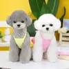 Vêtements de chien Sweet Princess Robe pour animaux de compagnie pour chiens Candy Couleur Cat Bow Jupe Multi-couche Bowknot Vêtements Robes de mariée