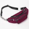 Waist Bags Lambskin Zipper Fanny Packs Chest Bum Belt Handbags Real Genuine Cow Leather Crossbody Shoulder Bag Female Men 230906