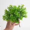 장식 꽃 인공 잎 지점 잔디 식물 유칼립투스 잎 가짜 가정 장식 웨딩 가짜 직물 잎 장식