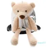 Cartoon Plush Bear Kids Backpacks Stuffed260W