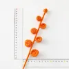 Decorative Flowers Crocheted Eucalyptus Leaves Finished Hand-knitted Plants Artificial Flower Arrangement Accessories Home Decorations