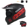 Motorcykelhjälmar Dot ECE Riding Motocross Racing Full Face Helmet Off-Road Motobike Casco Open Moto Capacete