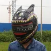 Мотоциклетные шлемы, одобренные ECE, полнолицевые гоночные шлемы с одной линзой, безопасные, устойчивые к бездорожью