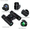 Telescopes APEXEL 8x21 Compact Zoom Binoculars Long Range 1000m Folding HD Powerful Mini Telescope BAK4 FMC Optics Hunting Sports Camping Q230907