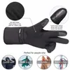 Five Fingers Gloves Heated Glove for Men Women Rechargeable Electric Battery Heating Riding Ski Snowboarding Hiking Cycling Hunting Thin Gloves 230906