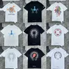 夏のデザイナーメンズTシャツ半袖クルーネックトップスTシャツカジュアルクラシック服トップS-2xl