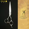 Sax Shears Titan Professional Barber Hair Scissor Salon Cutting sax frisör Japan VG10 Steel 230906