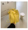 Handbag Bvs Designer Botteg Bag Woven Women Knitting Knotted Handstitched Mirror Quality y New Bags Texture Drawstring Woven Bucke Lamb Skin Free Shippin