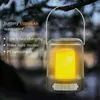 Przenośne lampiony do ładowania LED LED LED LED LED Outdoor Hanging Tent Lampa BBQ Camping Light z haczykiem i ładowaniem telefonu