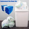 Sacs poubelle 10 pièces sacs poubelle de remplacement Anti-déchirure poubelle domestique sac poubelle dégradable porte-couche pour la maison sûre hôpitaux pépinière 230906