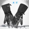 Cinq doigts gants gants chauffants 5V batterie rechargeable alimenté électrique chauffe-mains chauffant pour la chasse pêche ski cyclisme 230906