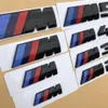1st Glossy Black 3D ABS M M2 M3 M4 M5 Chrome Emblem Car Styling Fender Trunk Badge Logo Sticker för BMW bra kvalitet237k