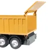 ElectricRC Car Rc Dump Truck Vehicle Toys For Children Boys Xmas Birthday Gifts Yellow Color Transporter Engineering Model Beach Toys 230906