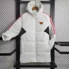 FK Dukla Prag Erkekler Kış Yastıklı Ceket Tasarımcı Ceketler Aşağı Parkas Pamuk Kalın Açık Boş Zaman Sporları Sıcak Paltolar