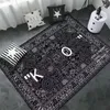 Home furnishings KEEP OFF rug for living room black carpet big size square doormat casual non slip floor bath designer rugs for bedroom aesthetic S01