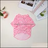 Dog Apparel Dog Shirts Lovely Bear Designer Pet Clothes Summer Apparel For Small Dogs Chihuahua Yorkies Bldog Drop Delivery Otefk