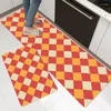 Halılar Patchwork Ekose Baskı Haleleri Mutfak Mat Paspas Puimat Baskılı Halı Ev Zemin Balkonu Anti-Slip Halı Dekoru