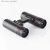 Telescopes Newest Auto Focus HD High Power Binoculars Folding Pocket Telescopes BAK4 FMC Optics For Hunting Sports Outdoor Camping Travel Q230907