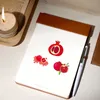 50 pcs pomegranate fruit cartoon sticker PVC waterproof creative skateboard diy car decoration