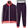 Designer Zipper Tracksuit Mens Running Tracksuits Men Sportwear Suits Long-Sleeved Two-Piece Sportswear Jogging Jacket + Pants 777788