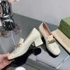 Nouvelles chaussures formelles à talons épais, chaussures de pêcheur, luxe classique et cuir à la mode, étriers peu profonds, fil de chanvre tissé, créateur de ballet, sport 35-42