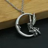 Chains 1Pcs Dream Moon Elf Fairy Necklace Charming Birthday Party Gift For Women