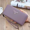 New Women's Long Zippered Handbag with Large Capacity Stylish and Lychee Pattern Wallet Change Phone Bag 60% Off Outlet Online