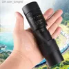 Télescopes 10-300X40 HD Zoom monoculaire portable télescope mobile téléobjectif avec trépied pour camping en plein air observation des oiseaux voyager Q230907