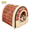 kennels pens CAWAYI KENNEL Dog Pet House Products Bed For Dogs Cats Small Animals cama perro hond panier chien legowisko dla psa 230906