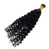 vmae wholesale 10a 100g top salon Quality 100 ٪ virgin hair extension extension water water wave deep tort