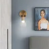 Vägglampa moderna led glaslampor för sovrum vardagsrummet kök nordisk dekor säng badrum fixturer spegel ljus