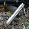 Outdoor Gadgets Garden Hand Serrated Shovel Camping Hiking Backpacking Trowel with Clip 230906