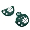 Other Golf Products 1pc Golf Clover Four Leaf Clover Pattern Putter Cover PU Leather Golf Mid Mallet Putter Club Head Cover with Magnetic Closure 230907