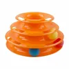 New Cat Toy Balls For Cats Solid Plastic Rounded Interactive Toy All Seasons Cats Training Pet Toys Cat Games Pet Products HZ0004 wholesale