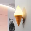 Lampy ścienne deser sklep lodu nowość nowość urocza pokój dziewczyny światło minimalistyczne wnętrze dekoratazioni Casa Akcesoria domowe