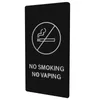 Bath Accessory Set No Smoking Sign Wall Signs Business Metal Stickers Station Office Bulletin Board Reminding Signage Home El Warning