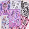 ملصقات زخرفية أخرى Sharkbang Domi Series 12pcs 24pcs 66pcs مجموعة كاملة Deco Kpop Cool Girls Journal Sticker DIY Posticards الموردين 230907