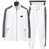 Designer Zipper Tracksuit Mens Running Tracksuits Men Sportwear Suits Long-Sleeved Two-Piece Sportswear Jogging Jacket + Pants 777788