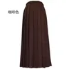 Skirts Japanese JK Uniform Long Skirt 70 80 90cm High waist Medium length Pleated Women Summer Basic Graduation JKc1021 230906