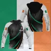 Hoodies masculinos personalizar irlanda emblema roupas esportivas unisex solto moda sweatshirts homens e mulheres roupas casuais oversized streetwear