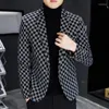 Men's Suits Autumn And Winter Business Casual Suit Fashion Slimming Trend Thick Single West Coat Guy With Korean Version