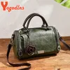 Avondtassen Yogodlns bloemen Hanger Handtas Damesmode Boston tassen enkele schoudertas dames crossbody tas PU messenger bag 230906