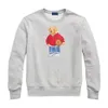 Ralph designer män laurene hoodie toppkvalitet mäns tröjor stil tryck man lös rund nacke plysch långärmad pullover polos skjorta t-shirt tecknad björn