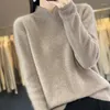 Maglioni da donna 2023 Pullover di cashmere invernali e autunnali per le donne Maglioni di pura lana Moda O-Collo Top in maglia