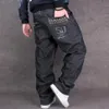 Pantalon long tendance ample décontracté plus gros pantalon de skateboard grande taille jean hip-hop jean homme 2971