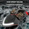 ElectricRc Boats Akıllı 40 Puan GPS Balıkçılık Yem Tekne Otomatik Dönüş RC Yuvalama 2kg Yükleme 500m Mandalı Sabit Hızlı Seyir Oyuncak 230906