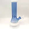 Colorful Manufacture Hookahs Beaker Staright Glass Bong 7.9Inches Water Pipe Bubbler Dab Oil Rig Catcher Thick Materia Smoking Tube Tobacco Accessories